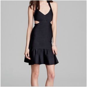 GUESS Sweater Mirage Cut Out Bandage Dress - New Women | Color: Black
